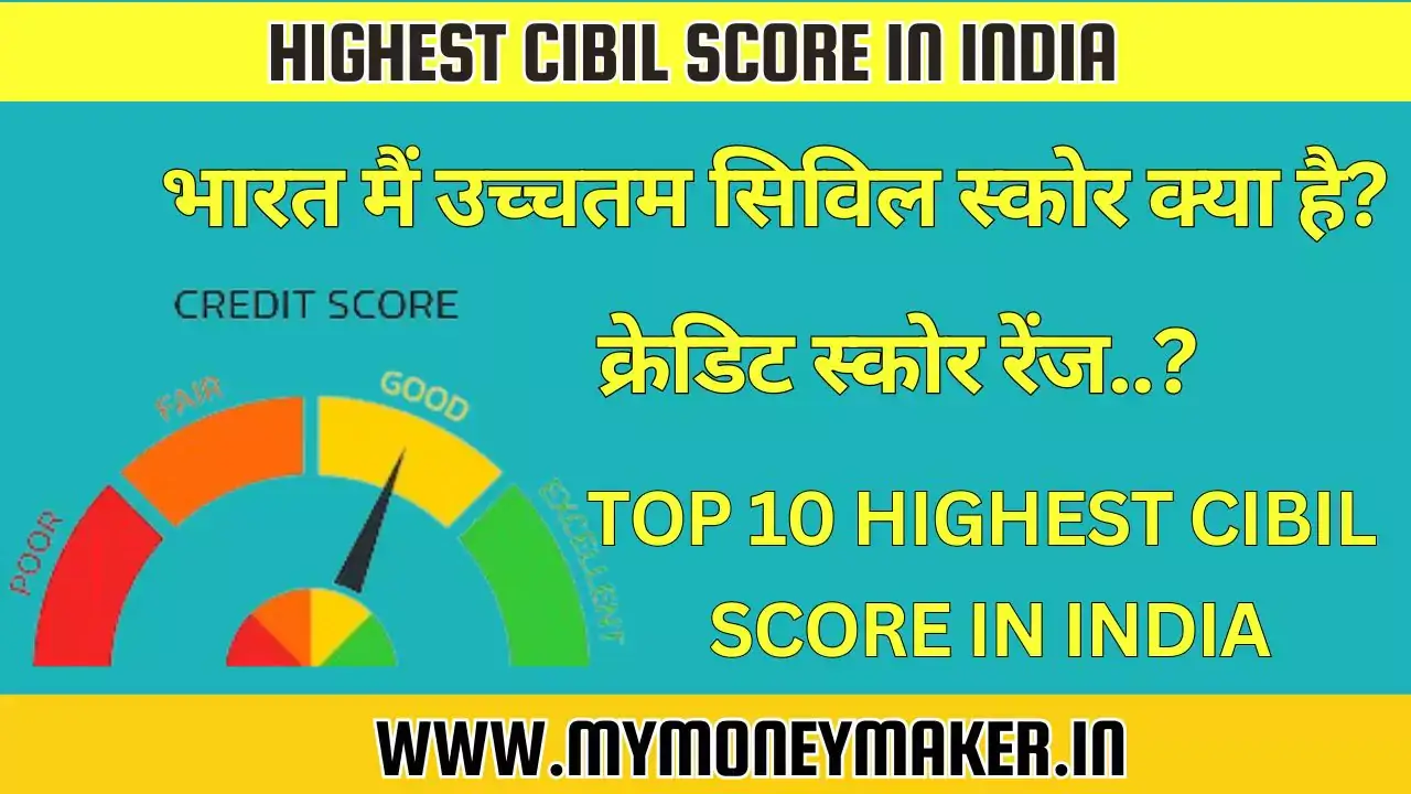 Highest CIBIL Score In India